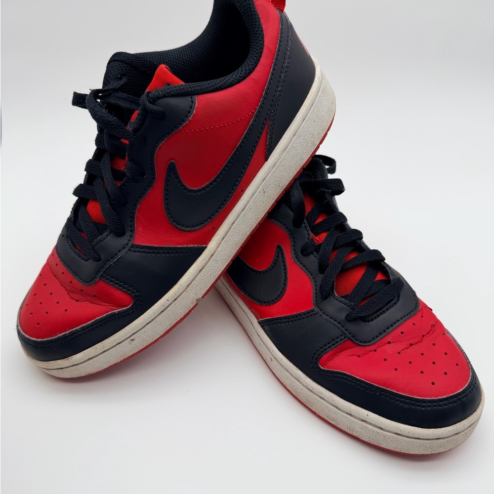 Nike Men's Black and Red Jordan Dunks